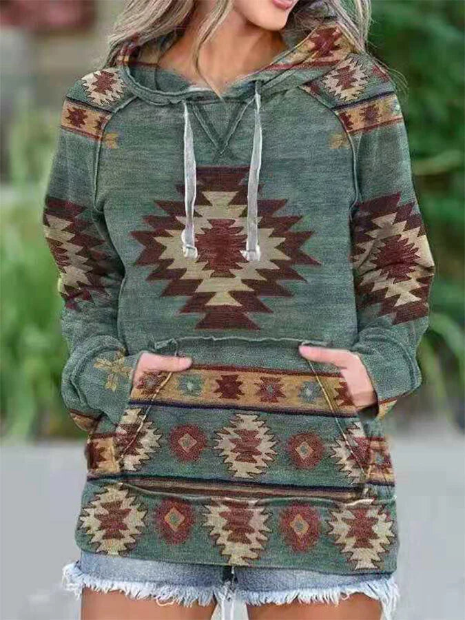 Casual Retro Hoodie.