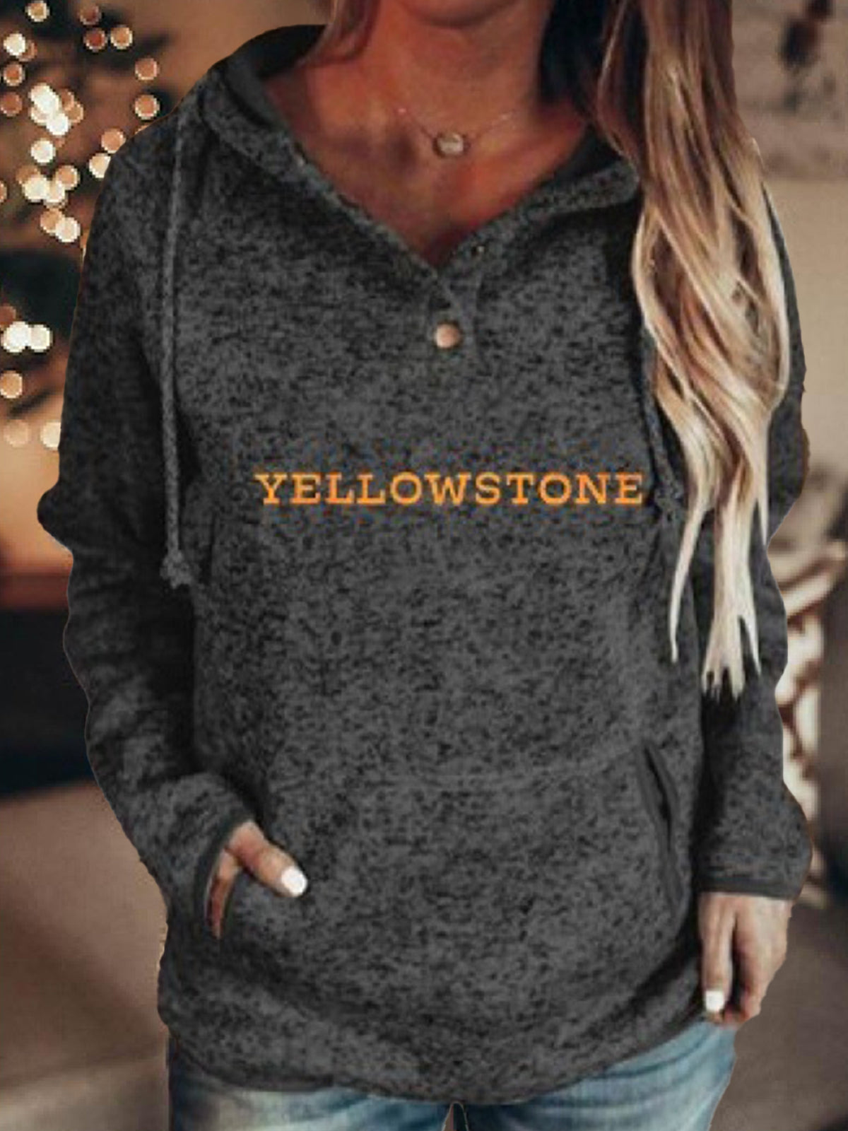 Women's Yellowstone Cowboy Hooded Sweater