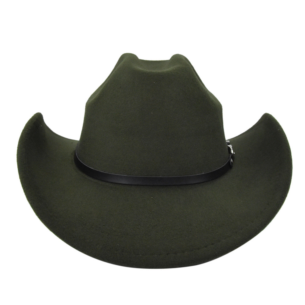 Men's Vintage Wool Cowboy Hat Yellowstone Jazz Hat