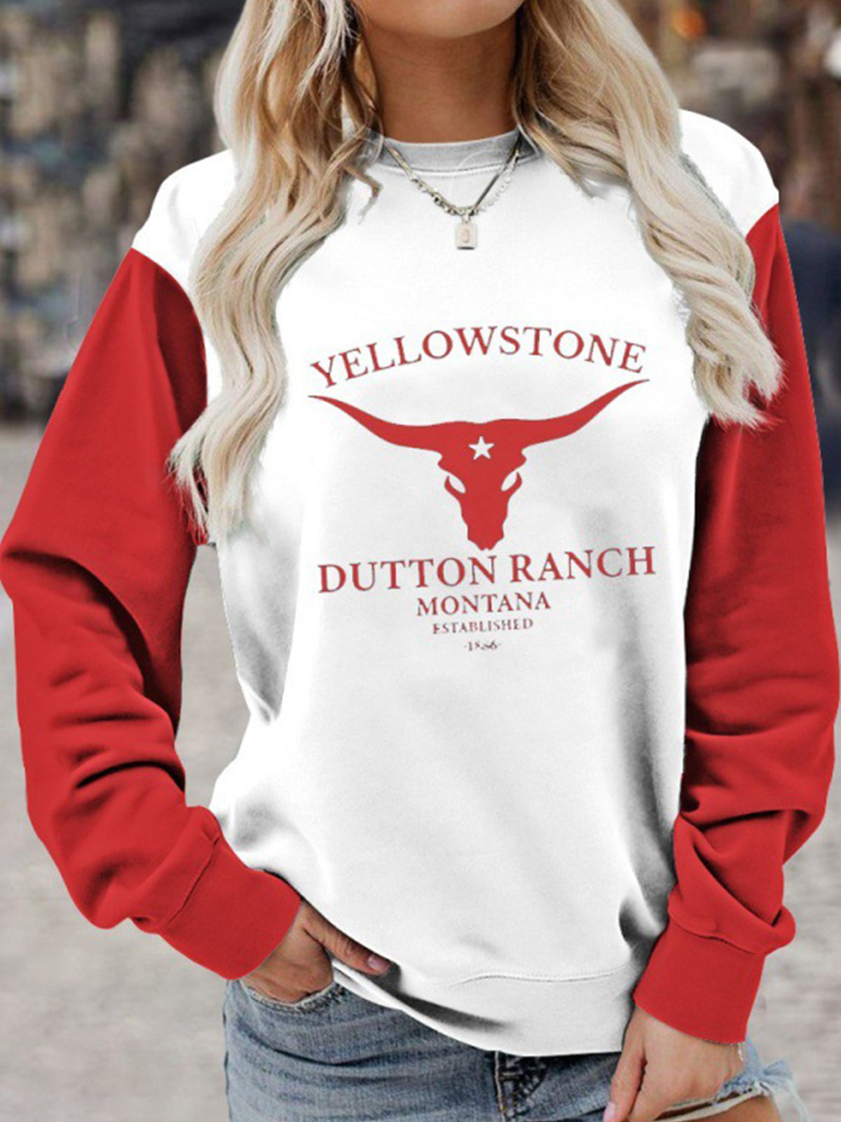 Women's Yellowstone Cowboy Hooded Sweater