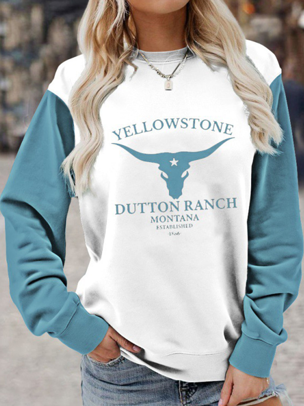 Women's Yellowstone Cowboy Hooded Sweater