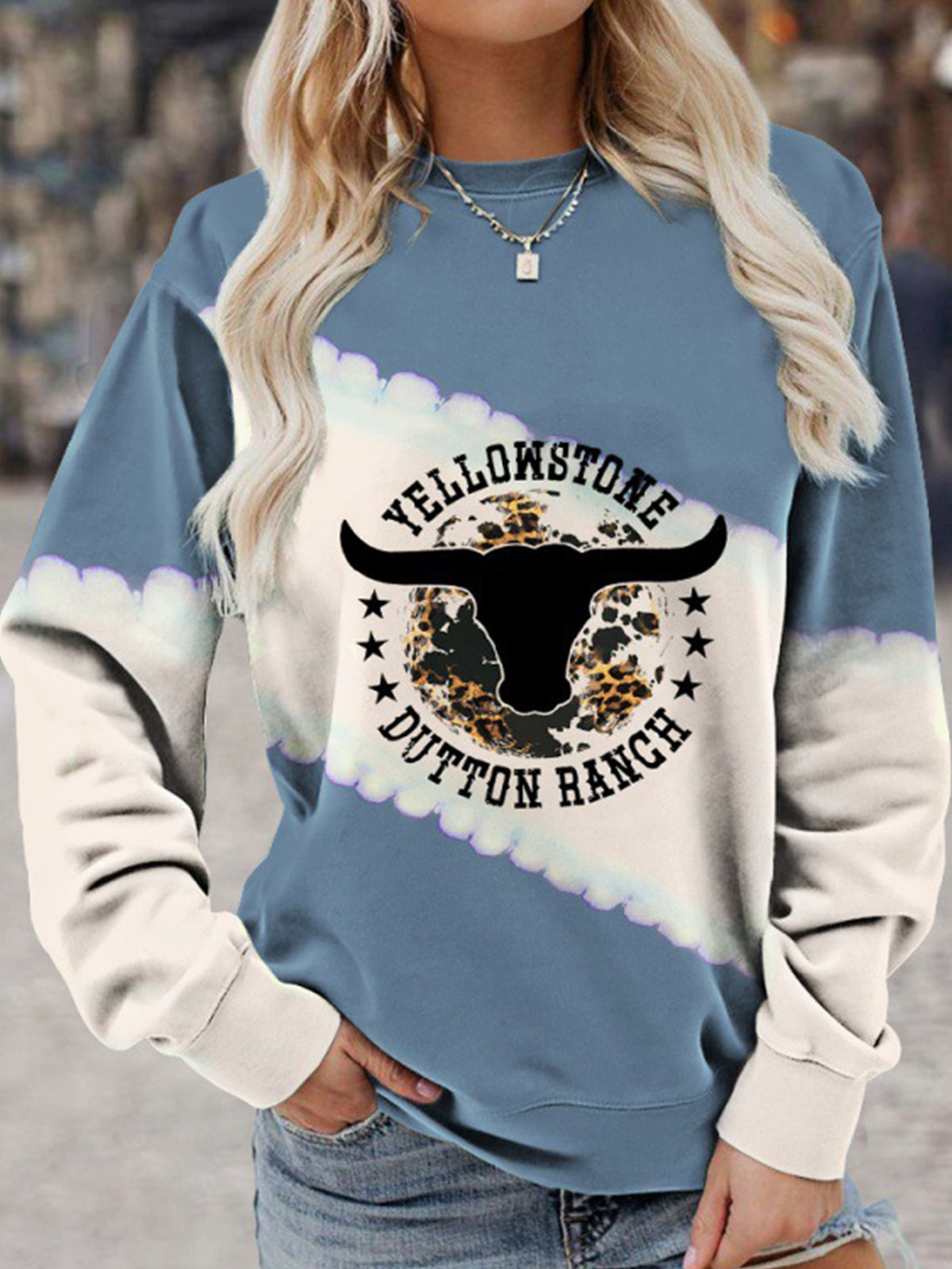 Women's Yellowstone Cowboy Hooded Sweater