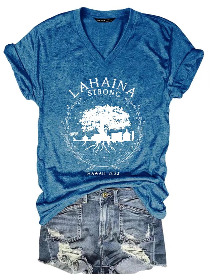 🔥Women's Lahaina Strong Casual T-Shirt