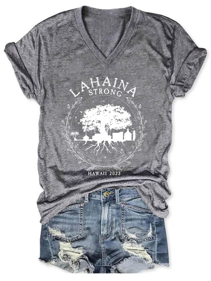 🔥Women's Lahaina Strong Casual T-Shirt