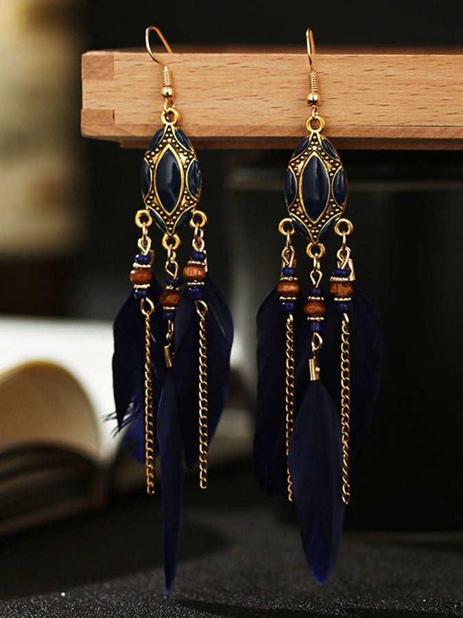 Boho Fringe Earrings