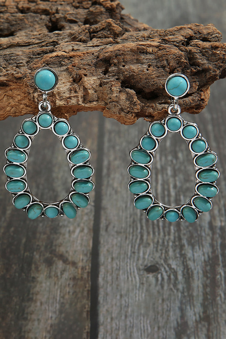 Vintage Turquoise Drop Earrings