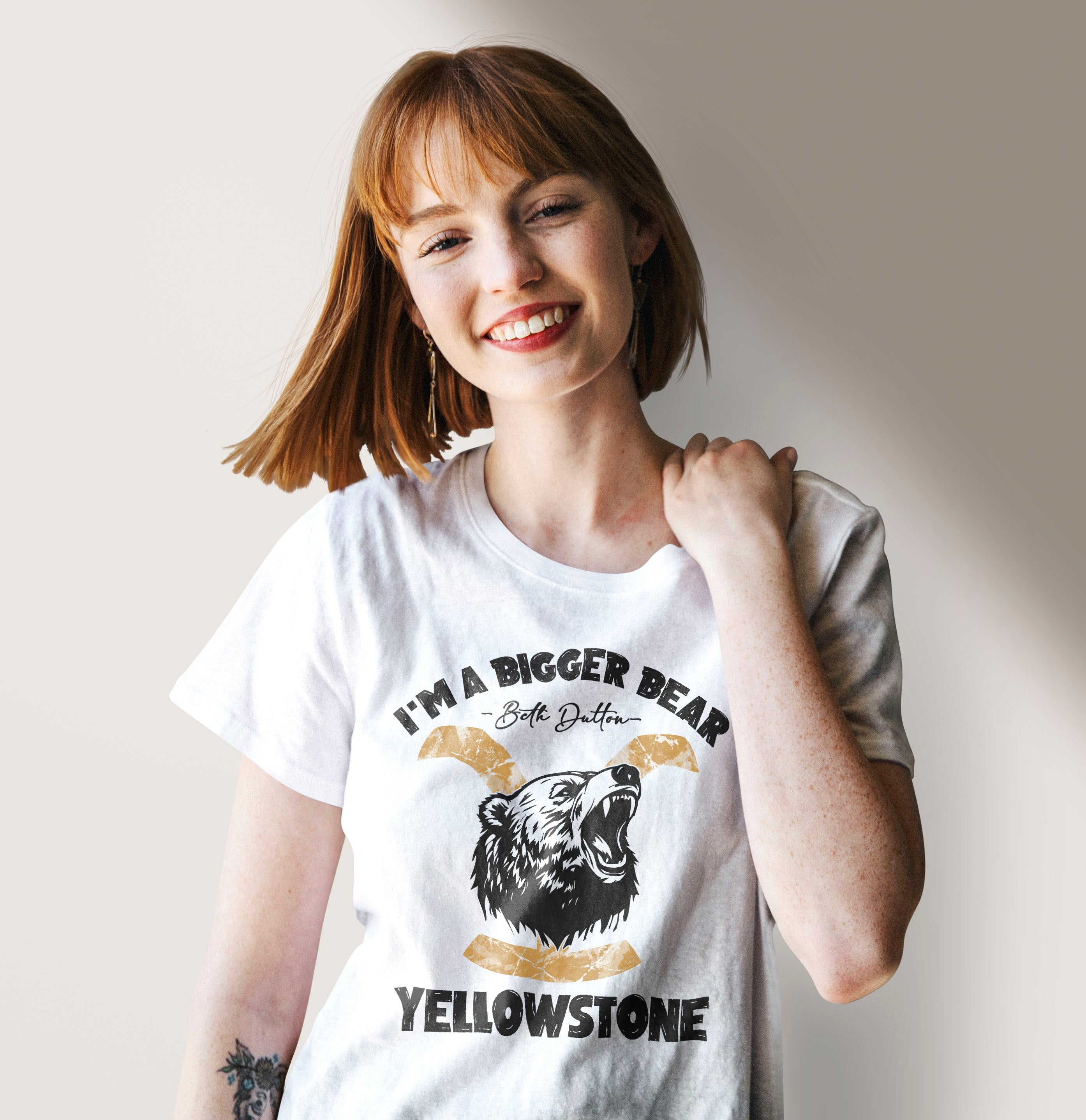 Unisex T-shirt, Western Shirt, I'm A Bigger Bear T-Shirt