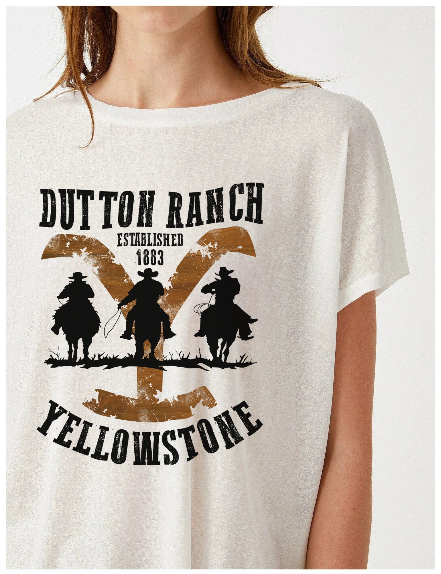 Unisex T-shirt, Western Shirt, Dutton Ranch, Est 1883 T-Shirt