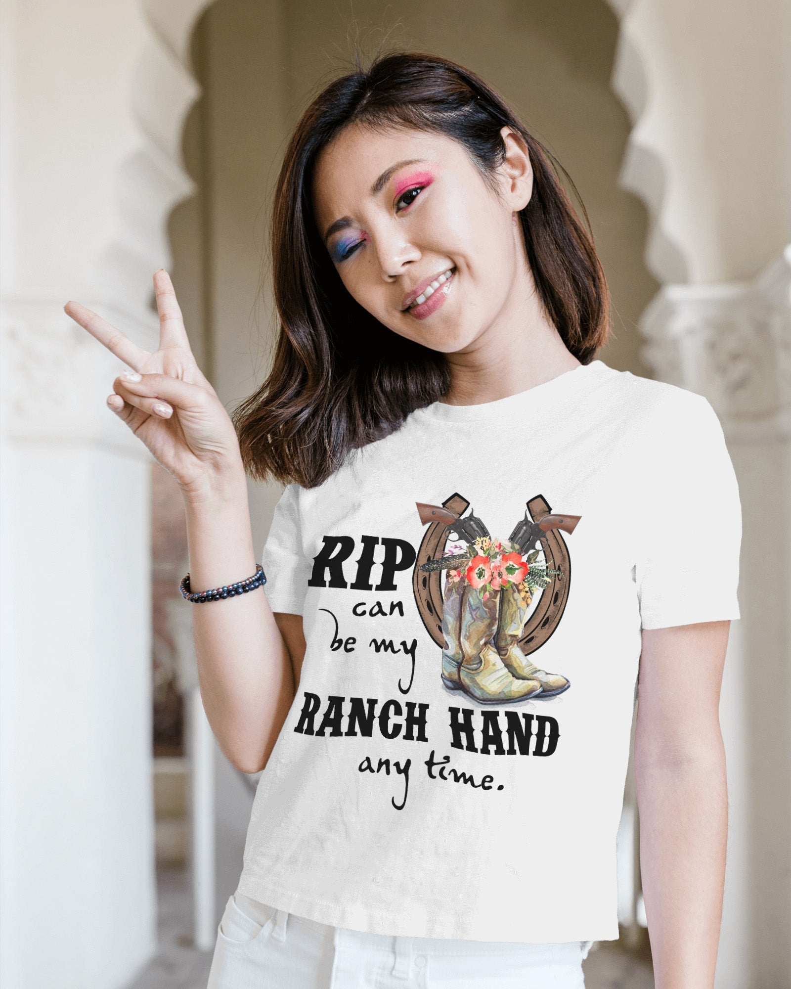 Unisex T-shirt, Western Shirt, Rip Can Be Mind, Ranch Hand Anytime T-Shirt