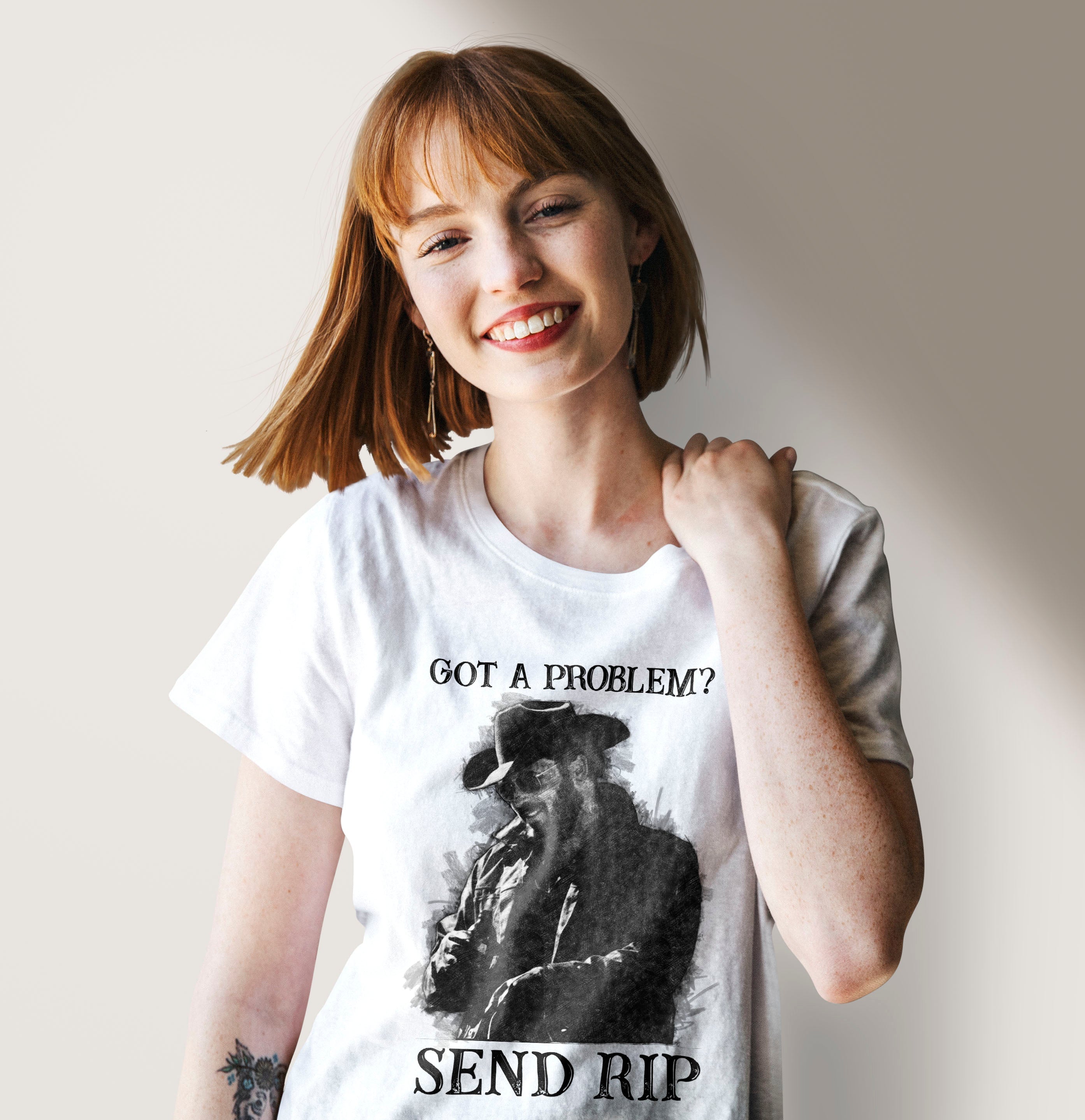 Unisex T-shirt, Western Shirt, Got A Problem, Send Drip T-Shirt