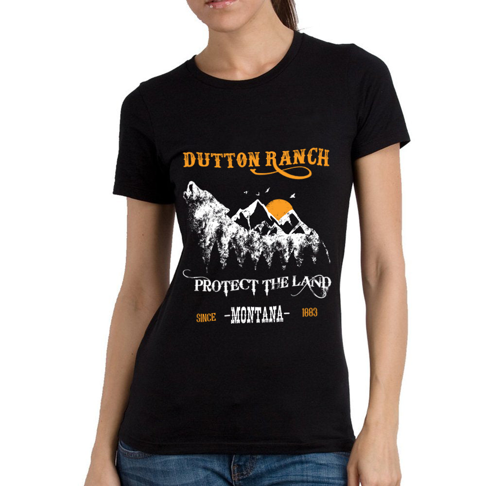 Unisex T-shirt, Western Shirt, Dutton Ranch, Montana, Protect The Land T-Shirt