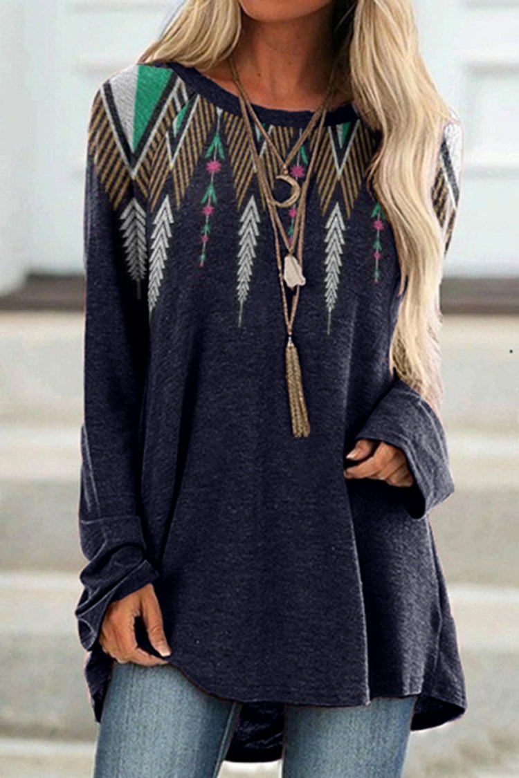 Fairman Island Sweater Textured Tunic