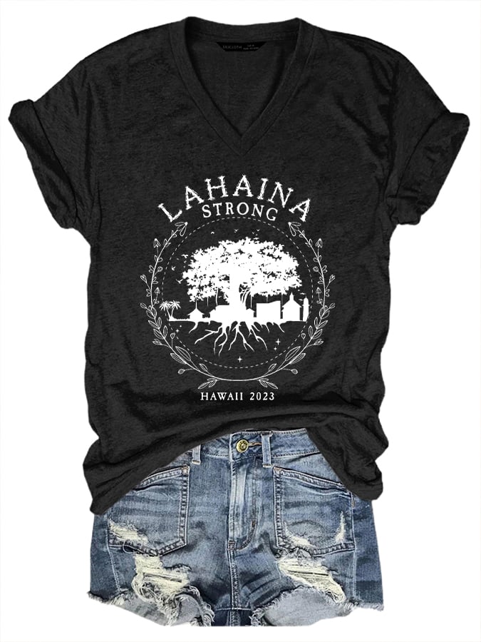 🔥Women's Lahaina Strong Casual T-Shirt