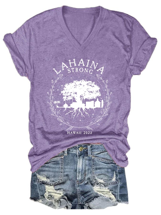 🔥Women's Lahaina Strong Casual T-Shirt