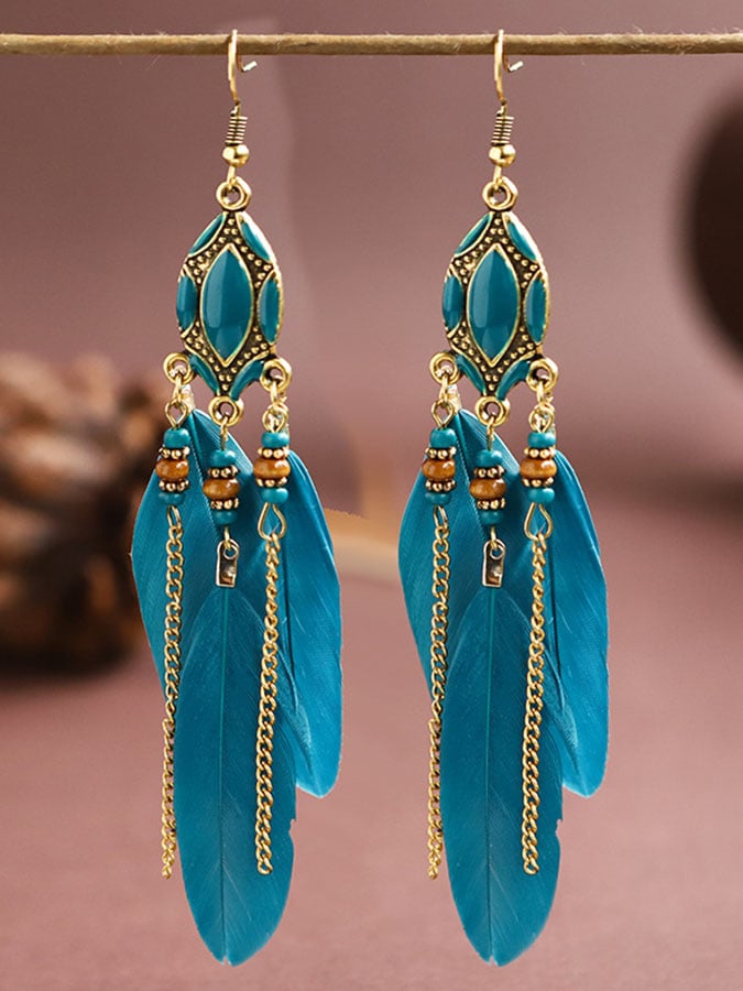 Boho Fringe Earrings